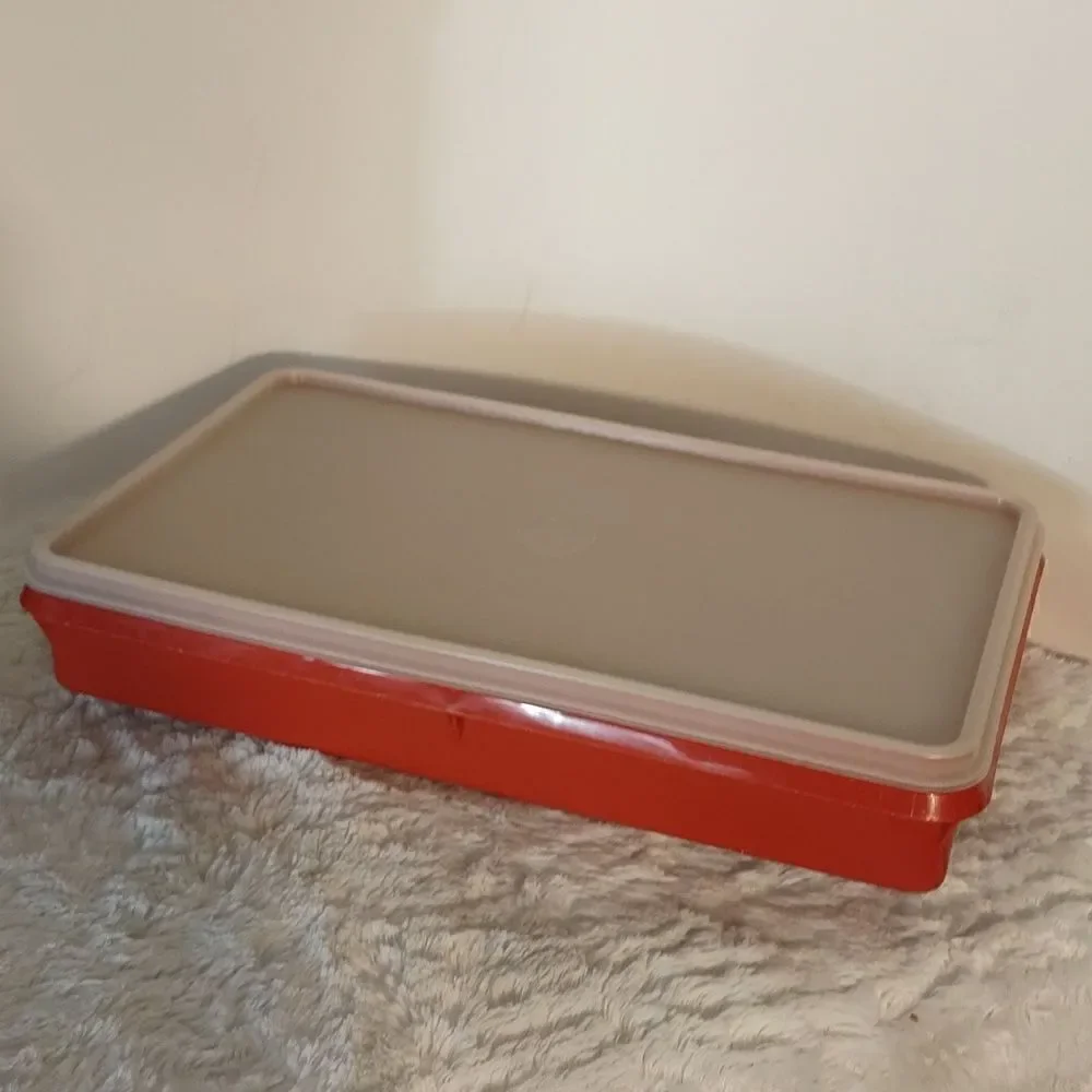 Vtg. Tupperware Rectangle Meat Storage Container